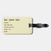 Trout personaliseren Vist Bagagelabel (Achterkant horizontaal)