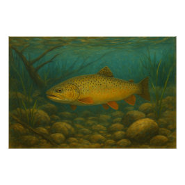 Trout Poster Print Perfect Poster