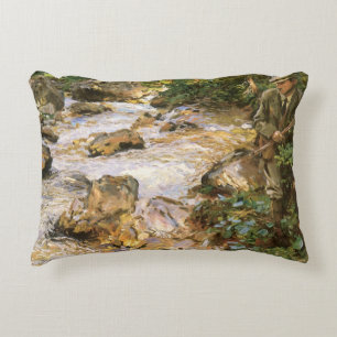 Trout Stream in the Tirol by John Singer Sargent Accent Kussen