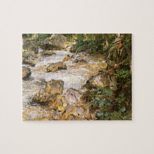 Trout Stream in the Tirol by John Singer Sargent Legpuzzel (Horizontaal)