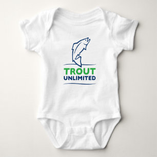 Trout Unlimited Baby Jersey Romper