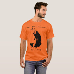 Trout Vissen Fun T-shirt