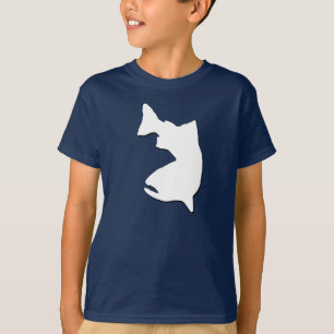 TROUT VIST VECTOR GRAFISCH T-SHIRT