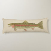 Trout voor grote proefdieren lichaamskussen (Achterkant)