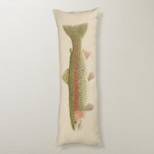 Trout voor grote proefdieren lichaamskussen (Achterkant (Verticaal))