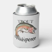Trout Whisperer Blikjeskoeler (Blikje Voorkant)