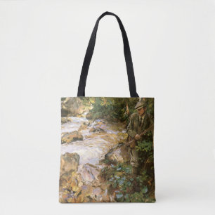 Troutbeek in Tirol door John Singer Sargent Draagtas