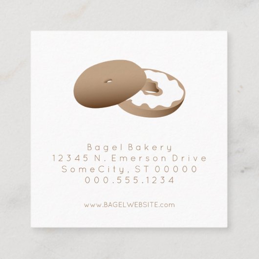 troutekaart bagels klantenkaartje (Achterkant)