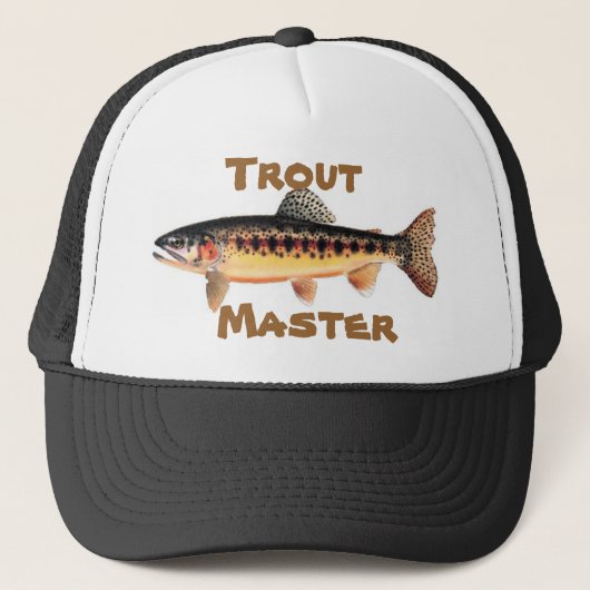 Troutinehoofd Trucker Pet (Voorkant)