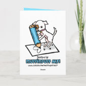 Trouvé votre carte de fiançailles prince-grenouill (Dos)