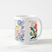 Trouver Beauté Floral Mug (Devant droit)