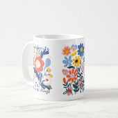 Trouver Beauté Floral Mug (Devant gauche)