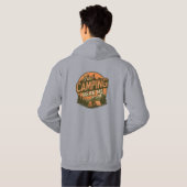 Trouver Camping près de moi - Sweat - shirt à capu (Dos entier)