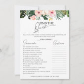 Trouver la carte de Fête des mariées Tropical Game (Devant)