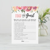 Trouver la Fête des mariées invité - Carte de jeu  (Debout devant)