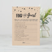 Trouver la Fête des mariées invité - Carte de jeu (Debout devant)