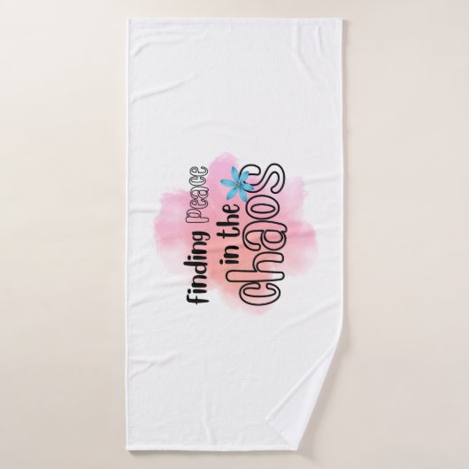 Trouver la paix (Serviette de bain)