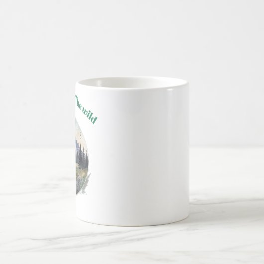 Trouver la paix dans la nature Mug - Forêt Pittore (Centre)