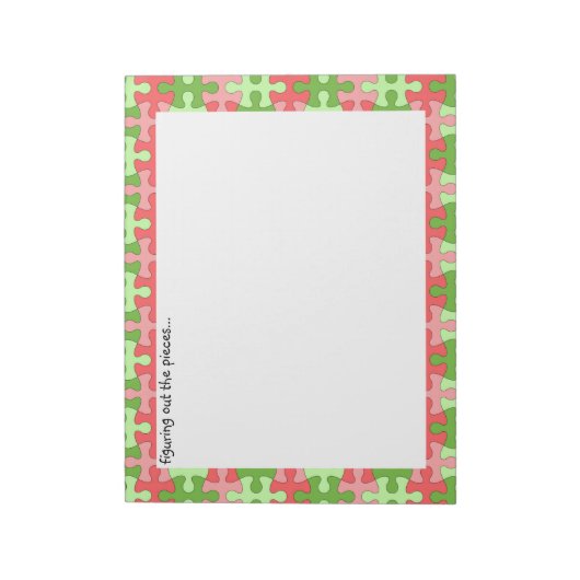 Trouver le Bloc-notes du puzzle Pièces (Tourné)