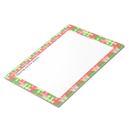 Trouver le Bloc-notes du puzzle Pièces (Incliné)