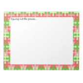 Trouver le Bloc-notes du puzzle Pièces (Devant)