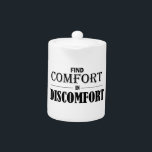 Trouver le confort dans l'inconfort<br><div class="desc">Embrassez les épreuves et les souffrances,  le pire qui arrivera est que vous allez grandir et apprendre</div>