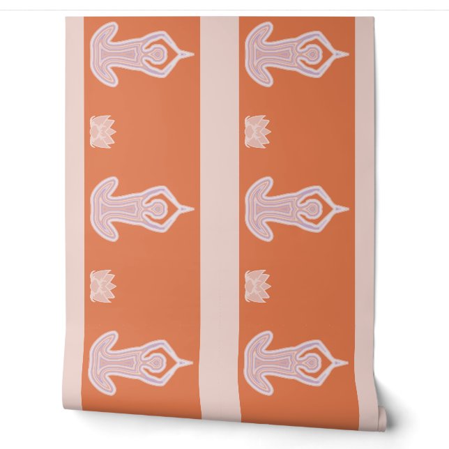 Trouver le papier peint Nirvana Bordure Orange cou (Déroulement)