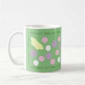 Trouver Lilacs Pastel Polka Dot Mug (Gauche)