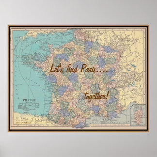 Trouver Paris Ensemble Poster
