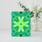 Trouver une carte postale Shamrock fragile (Debout devant)