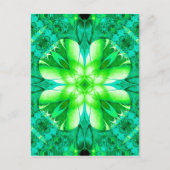 Trouver une carte postale Shamrock fragile (Devant)