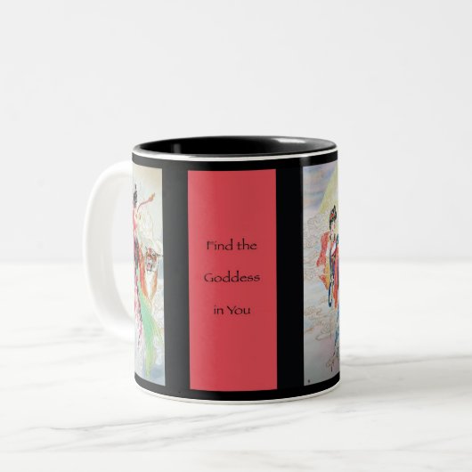 Trouvez la déesse dans vous tasse (Devant gauche)