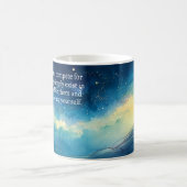 Trouvez la paix dans être vous-même Mug (Centre)