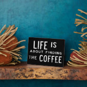 Trouvez la plaque de café (Côté)