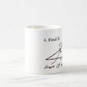 Trouvez la tasse de café drôle d'essai de maths de (Centre)