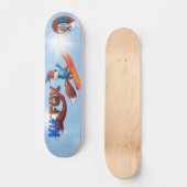 Trouvez le skateboard Fox (Recto)