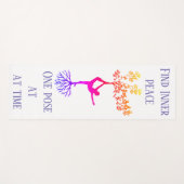 Trouvez le tapis intérieur de yoga de paix (Devant (Horizontal))