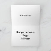 Trouvez les 8 citrouilles découpés + Carte (Intérieur)