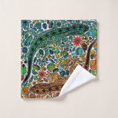 Trouvez les geckos (Gant de toilette)