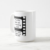 Trouvez l'intrigue Mug drôle (Devant gauche)