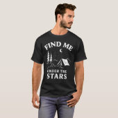 Trouvez-moi sous le T-Shirt étoile (Devant entier)