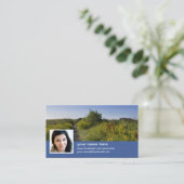 Trouvez-moi sur facebook CC0417 Carte de visite (Debout devant)