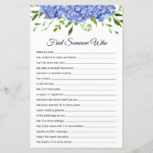 Trouvez quelqu'un qui feuille de papier (Devant)