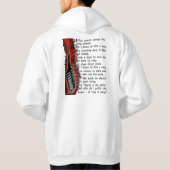 Trouvez un sweat - shirt à capuche simple frappé (Dos)