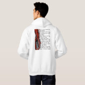 Trouvez un sweat - shirt à capuche simple frappé (Dos entier)