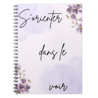 Trouvez votre chemin dans le carnet en spirale noi