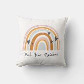 Trouvez votre coussin de coeur d'amour arc-en-ciel (Recto)