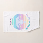 Trouvez votre serviette sport Peace par Pickle Pea (Serviette à main)