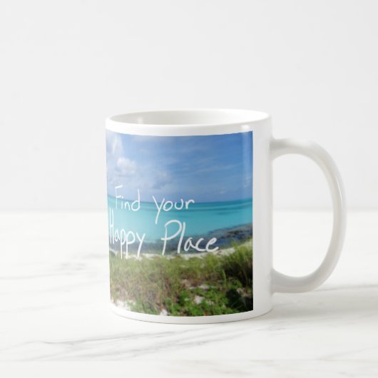 Trouvez votre tasse heureuse de plage de Bahama (Droite)