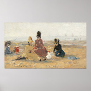 Trouville - Eugène Boudin Fine Art Poster